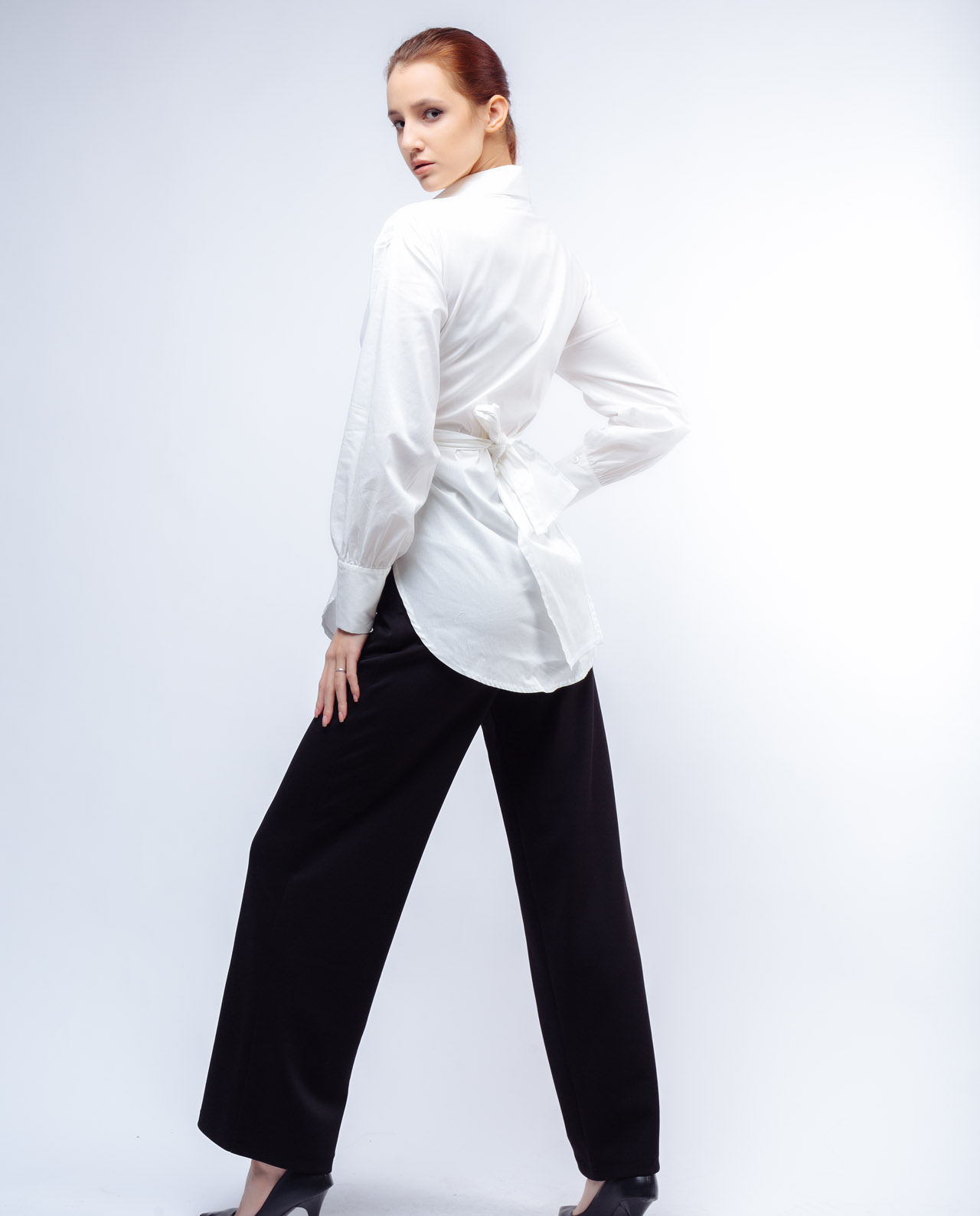 Çarpaz Bağlamalı Köynək - Image 3