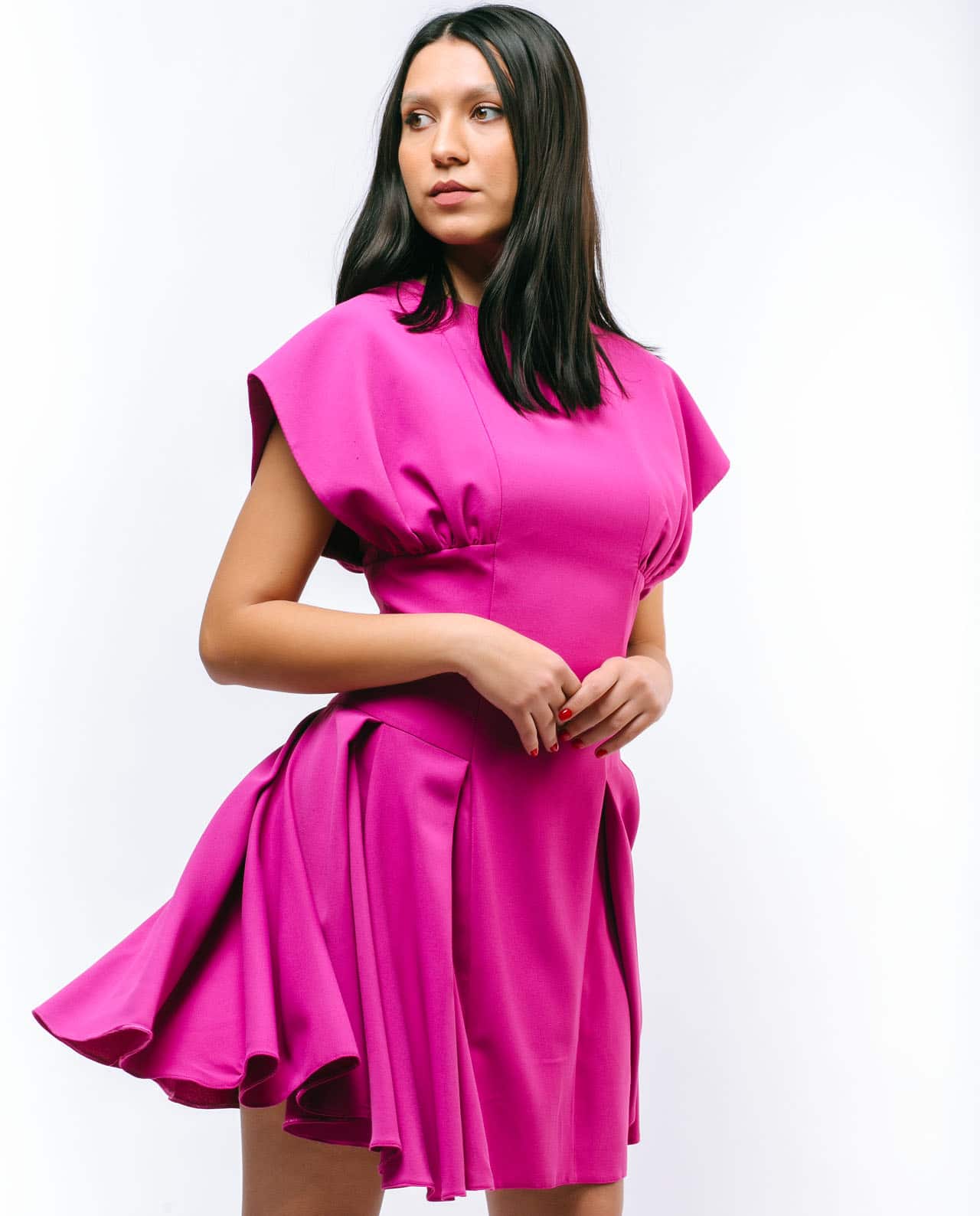 Bənövşəyi Qısa Libas - Image 2