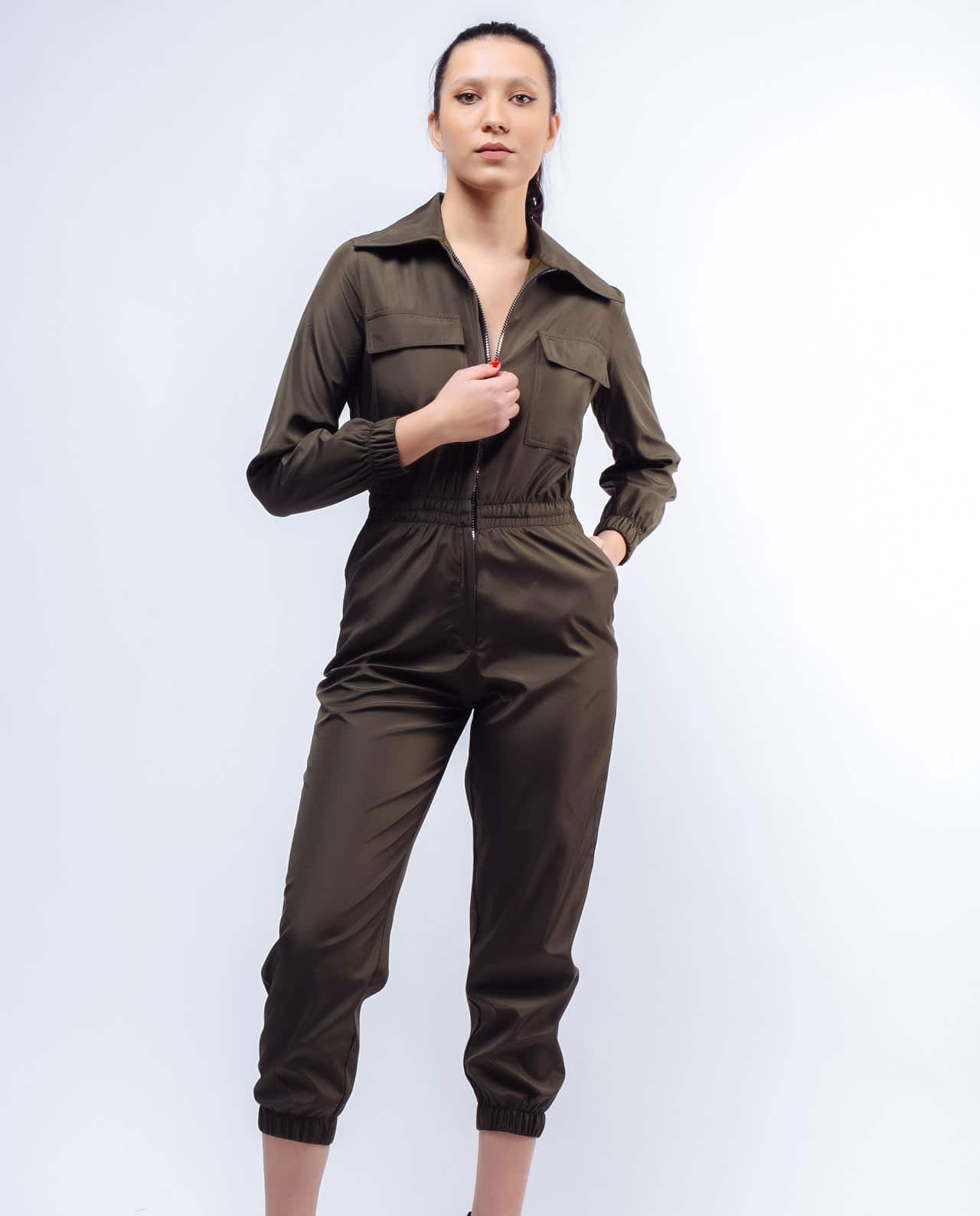 Büzməli Xaki Tulum - Image 2