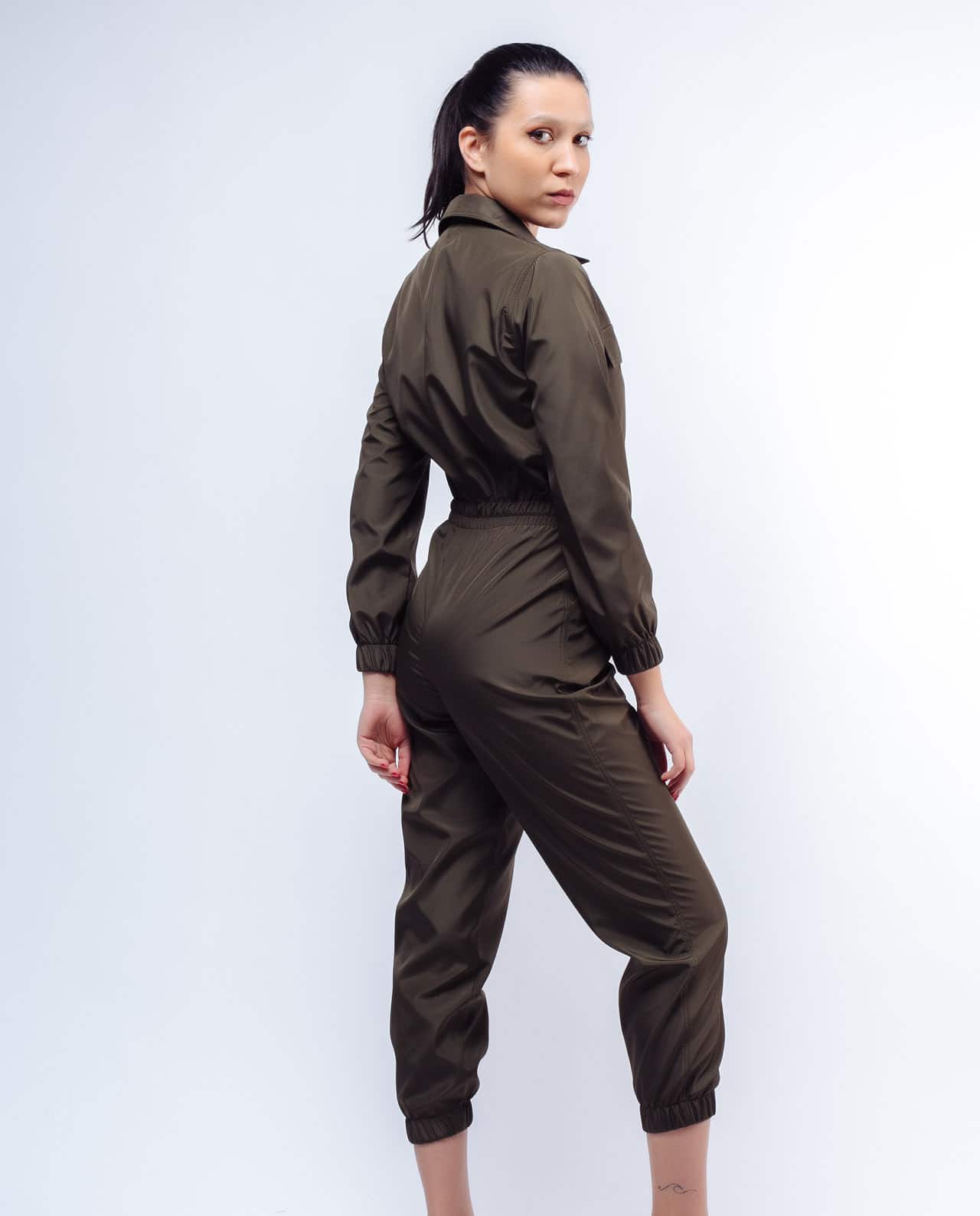 Büzməli Xaki Tulum - Image 3