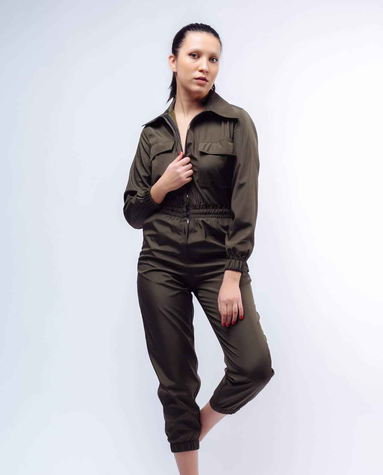 Büzməli Xaki Tulum - Image 4