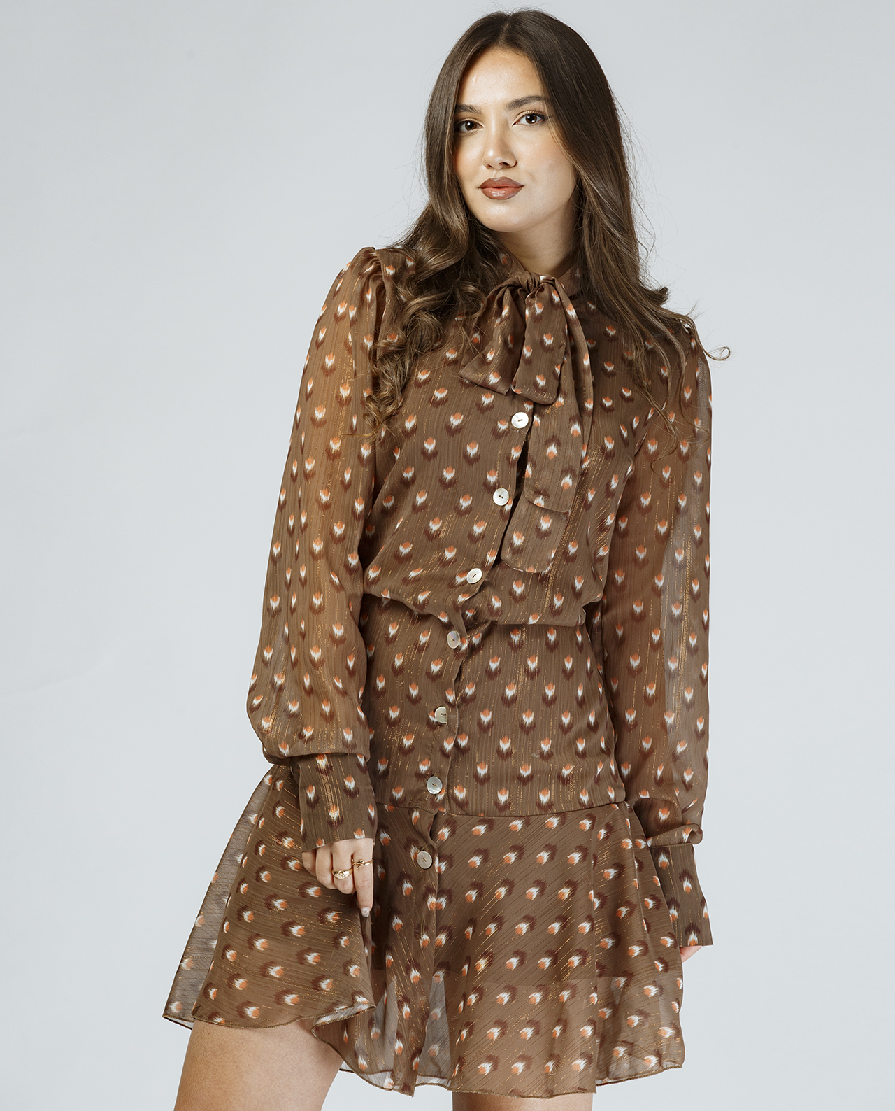 Narıncı Güllü Şifon - Image 2