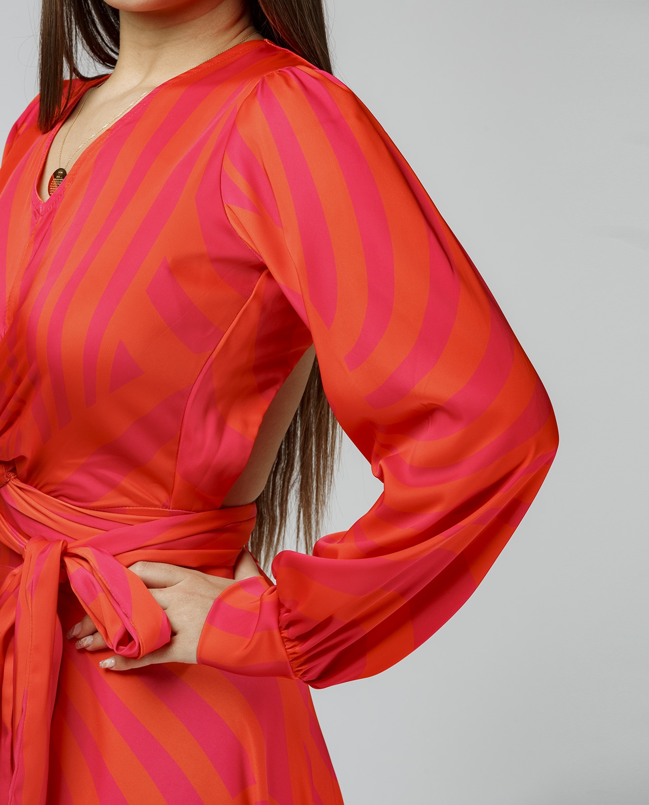 Qırmızı Çəhrayı Xətli - Image 2