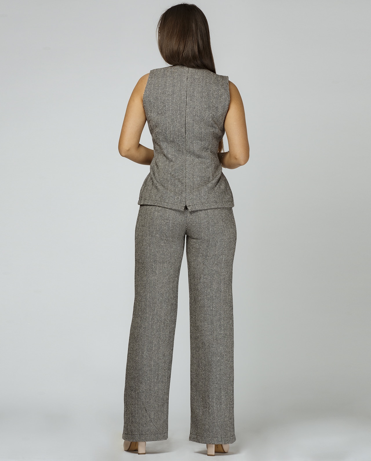 Boz İkili Kostyum - Image 2