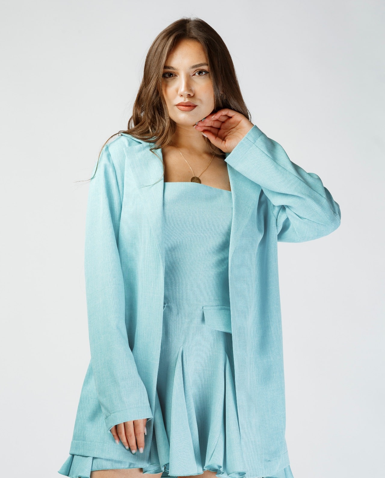 Mavi Pencəkli Kətan - Image 2